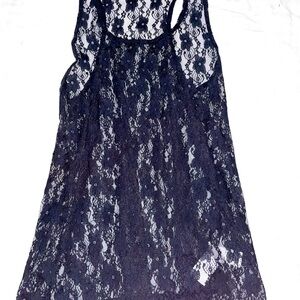 Haoduoyi Black Lace Tank